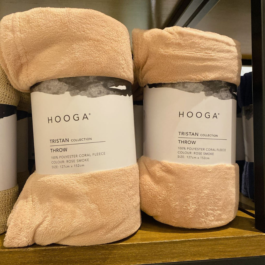 New Colour Hooga Throw Soft Material Small Blanket Throw Living Room