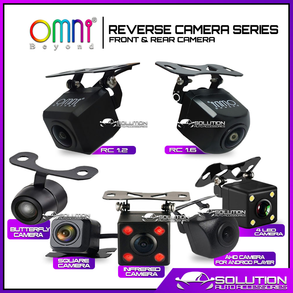 Omni Beyond Car Front Rear View Reverse Camera Parking LED / AHD ...