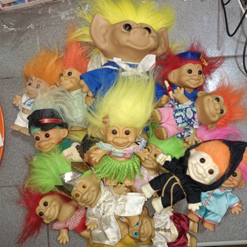 blond troll doll