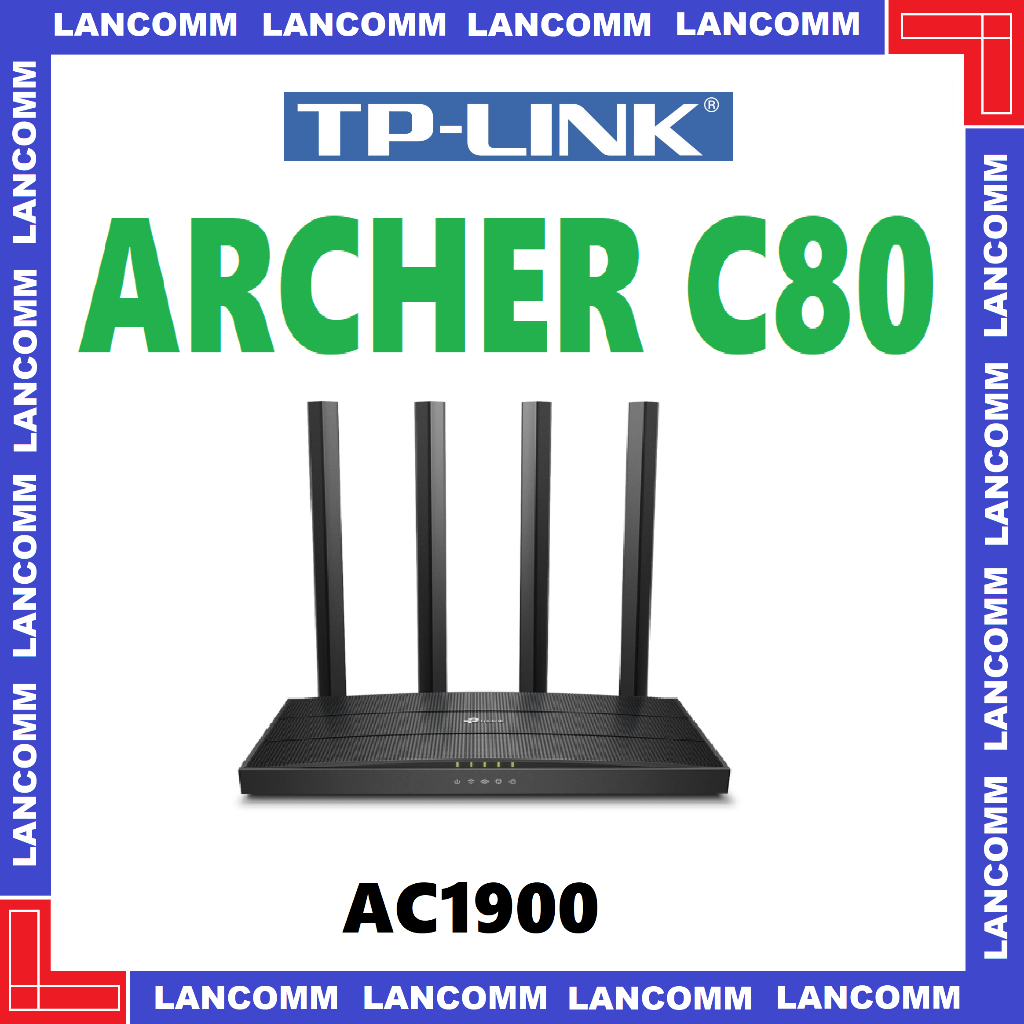 TP-LINK Archer C80 AC1900 Wireless MU-MIMO Wi-Fi Router | Shopee Singapore
