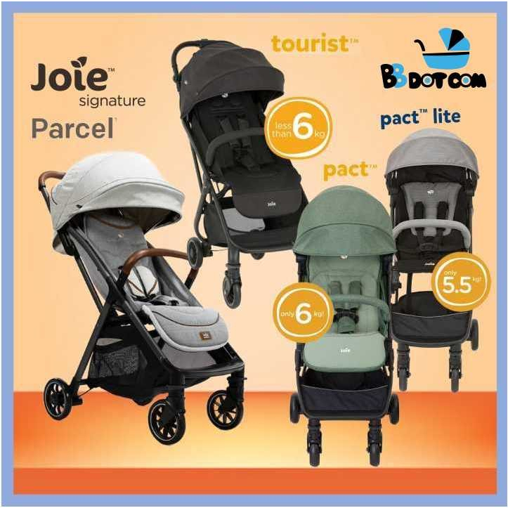 Joie Lightweight Travel Compact Stroller Signature Parcel Tourist Pact Pact Lite 1 Unit Shopee Singapore