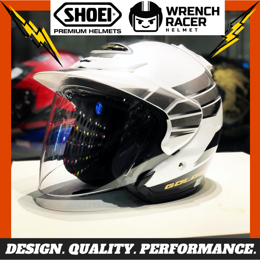 Helmet SHOEI JFORCE 2 Goldwing Helmet SHOEI JF2 Goldwing Helmet Premium 1 to 1 Shopee Singapore