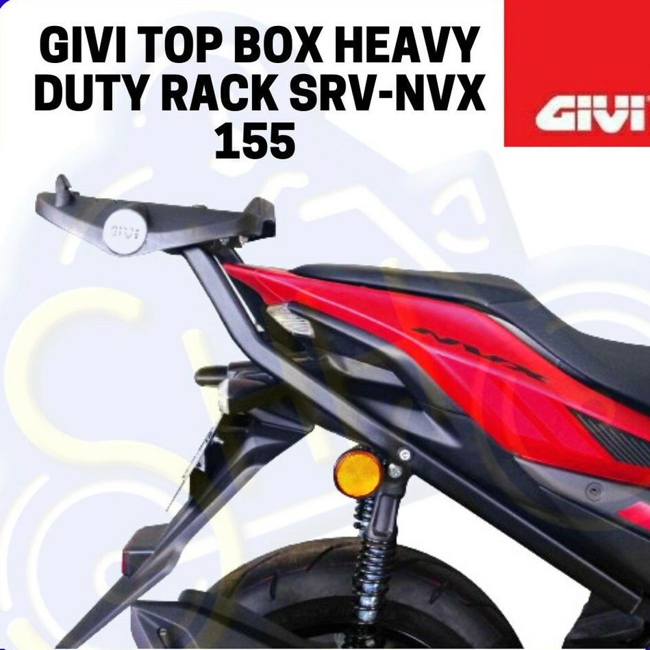 Givi Rack SRV Yamaha NVX 155 V1 Special Advance Rack Givi Rack Yamaha ...