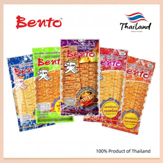 BENTO Squid Seafood Snack Spicy Larb Flavor 18 g. JUMBO Pack 12 for sale  online