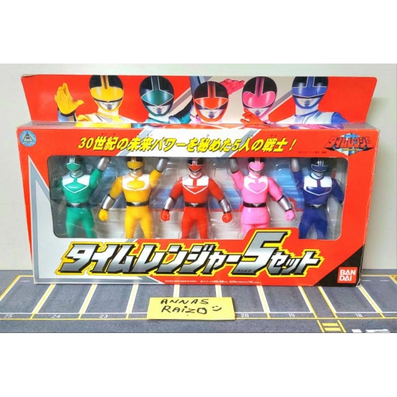 Timeranger Timeforce Power Rangers Softvinyl Set 5 'inch | Shopee Singapore