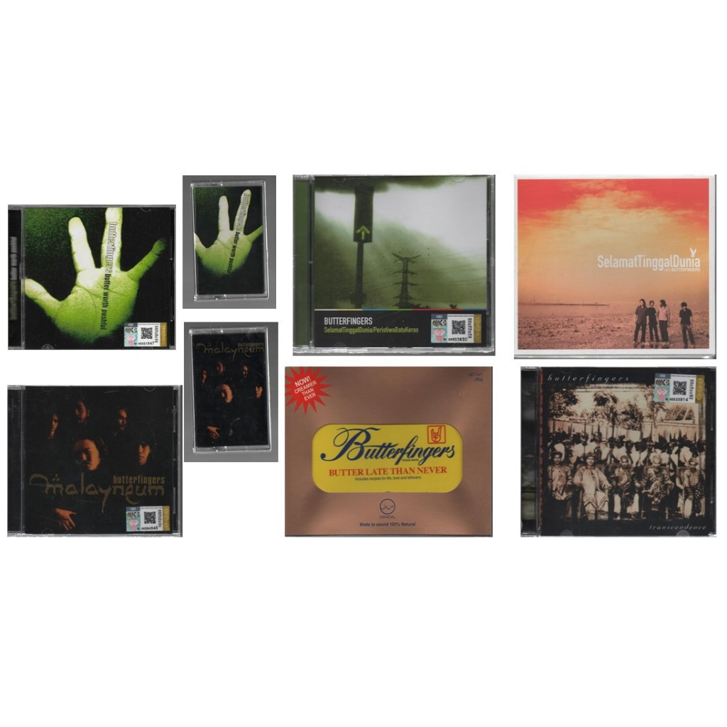 Butterfingers Collection Title ( CD or Kaset ) Shopee Singapore