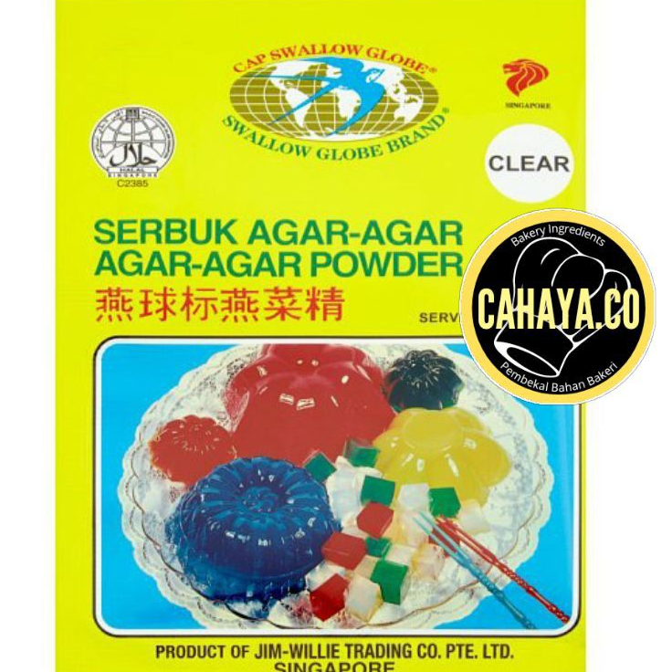 Swallow Globe Brand Agar-agar Powder (Clear) | Shopee Singapore
