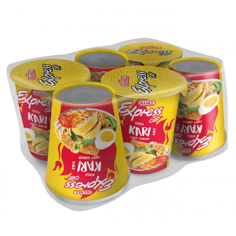 [911] Mamee Express Cup Noodles 65gm x 6cup (Value Pack) | Shopee Singapore