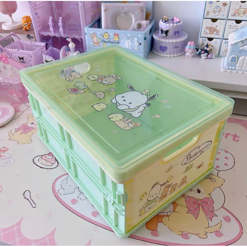 1 Hello Kitty and 2 Cinnamoroll deals storage containers, new in plastic