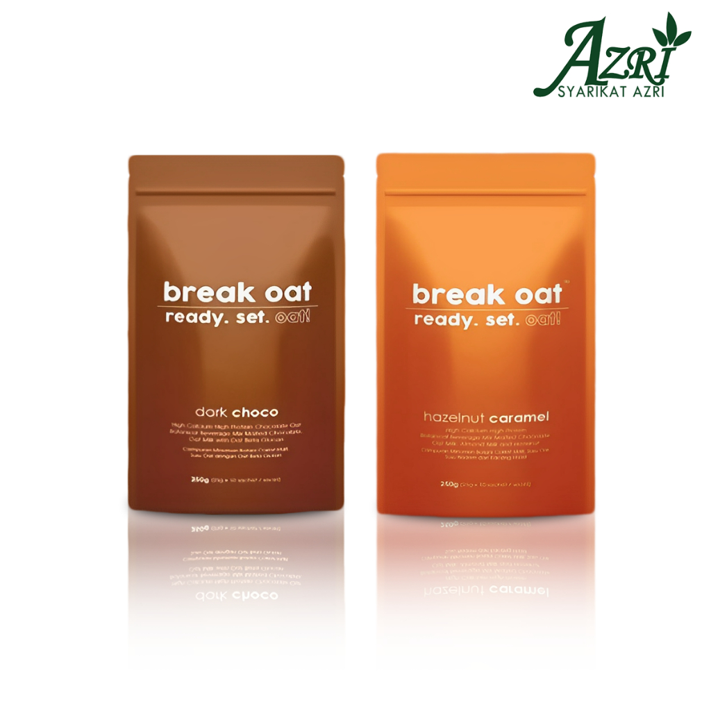 BREAK OAT ( DARK CHOCO & HAZELNUT CHOCO ) | Shopee Singapore