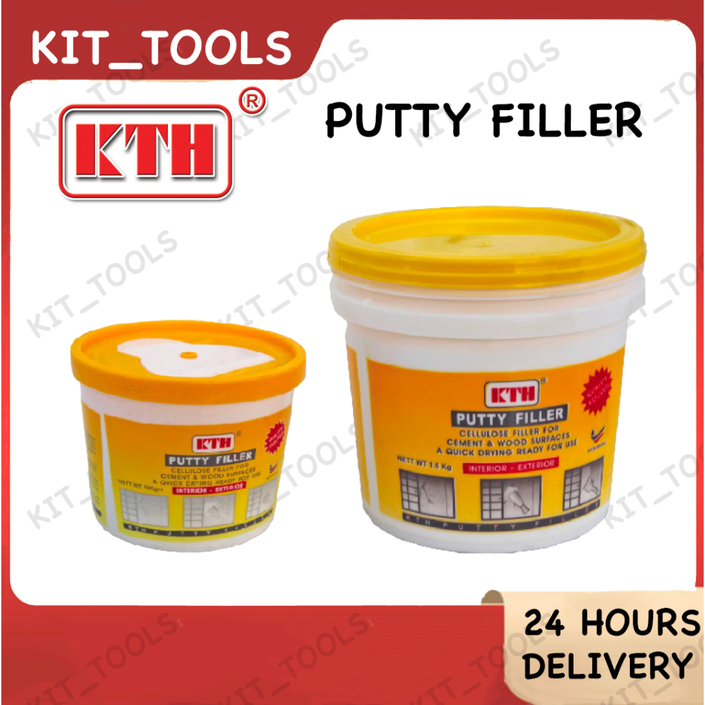 KTH Putty Filler Wall Filler Pengisi Dinding for Repair Gap on Wall 500