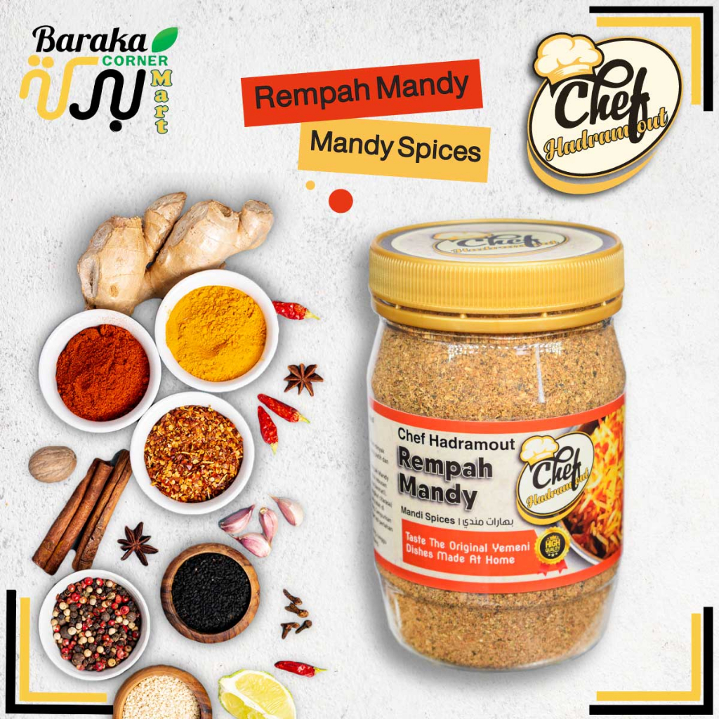 Rempah Nasi Mandi | Mandy Rice Spices | Chef Hadramout | yemeni ...