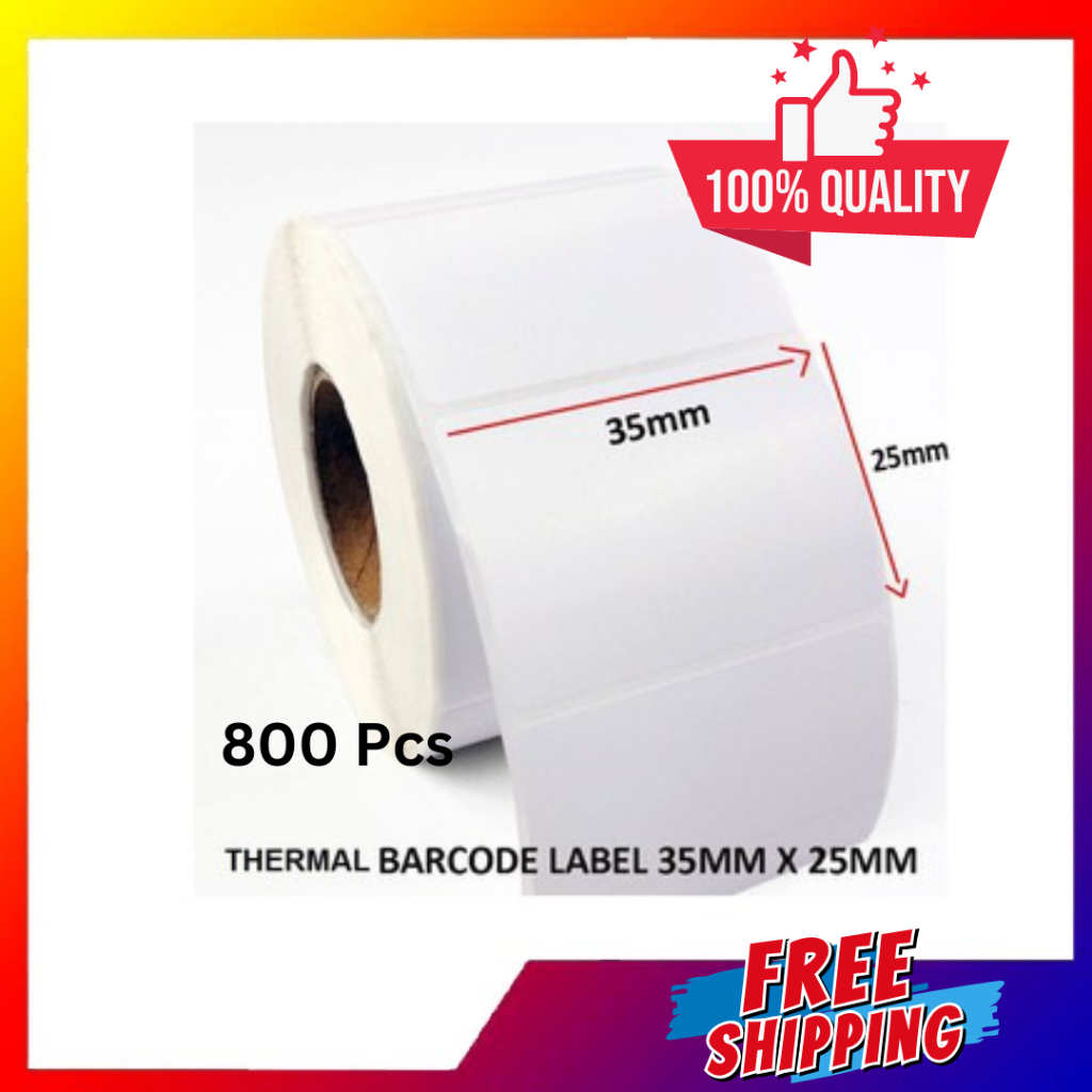 Thermal Sticker Thermal Paper Barcode Label Sticker Price Tag Product ...