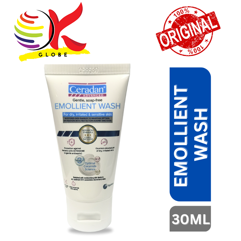 Hyphens Ceradan Advanced Emollient Wash For Dry Irritated And Sensitive