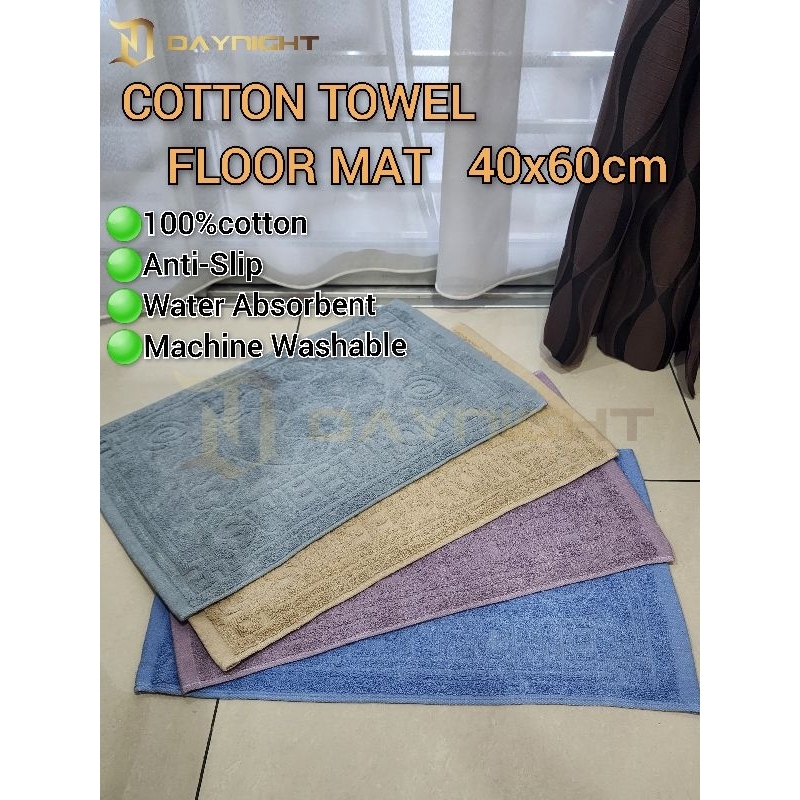 BATHROOM TOWEL FLOOR MAT 40×60cm /TOWEL BATH MAT ALAS LANTAI 毛巾地垫 ...