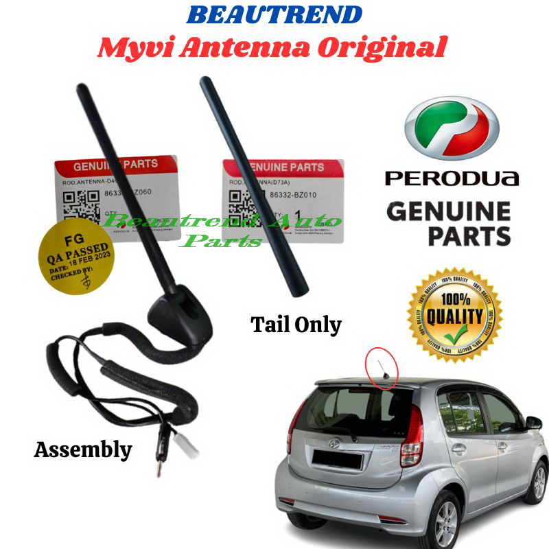 Perodua Myvi Lagi Best Alza Myvi Old Model Axia SE Antena Kereta