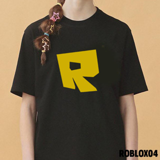 Roblox Kids tee/Girl Boy Clothing/Glitter kids T-shirt/Black/Grey/Fashion/Budak  baju/Unisex/Gamer Tee/Roblox T-shirt for kids(Ready Stock)