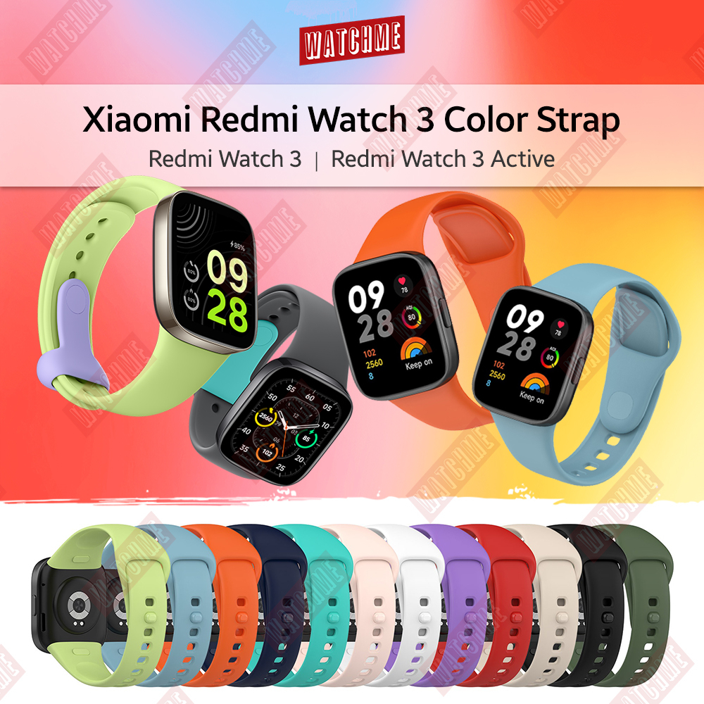 Fashion Silicone WatchBand For Redmi Watch 3 Active SmartWatch Strap  Wristbands Bracelet For Redmi Watch 3
