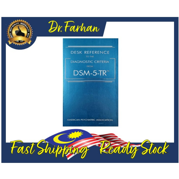 Dsm 5 Desk Reference To The Diagnostic Criteria From Dsm 5 Tr Pocketbook Shopee Singapore 8435