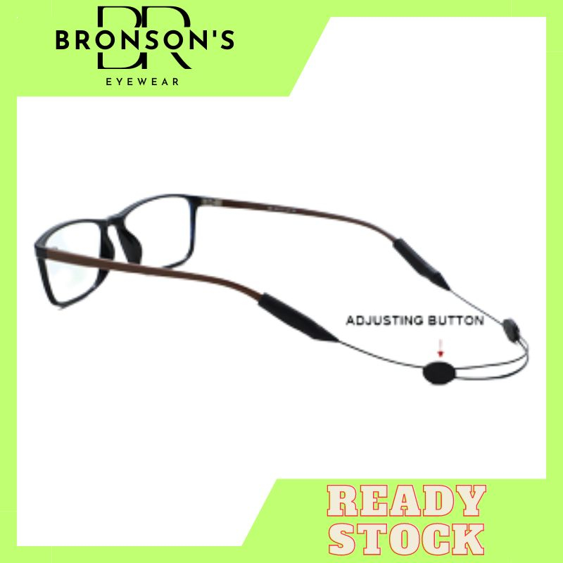 Secure and Adjustable Sport Band for Glasses - Elastic Eyewear Retainer ...