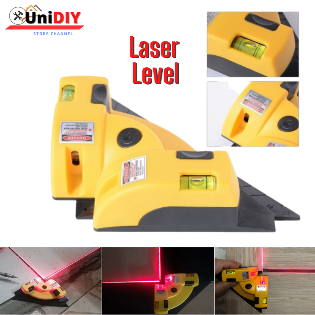 Unid Right Angle 90 Degree Vertical Horizontal Laser Line Projection