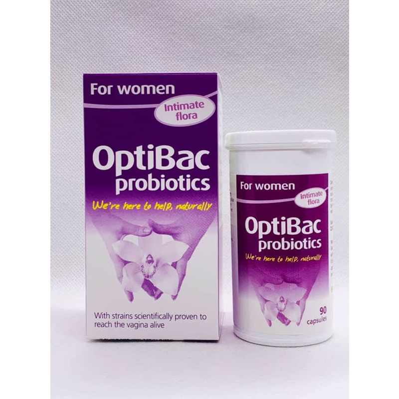 Optibac Probiotics Intimate Flora For Women 90 Capsules Shopee Singapore 2260