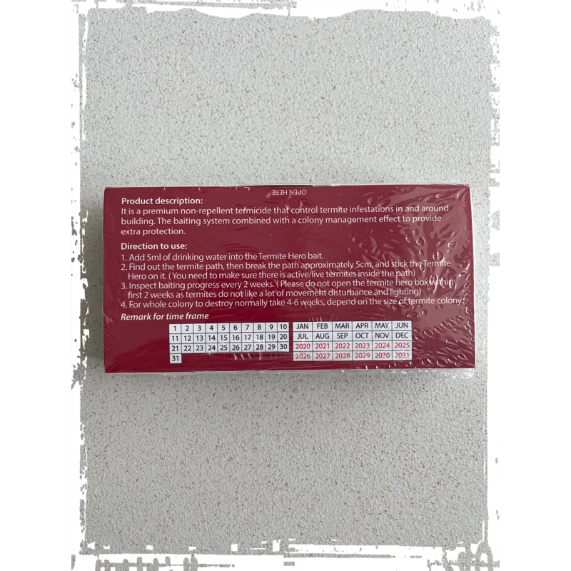 TERMITE HERO Termite Baiting Station / Termite box / Sistem Umpan Anai ...