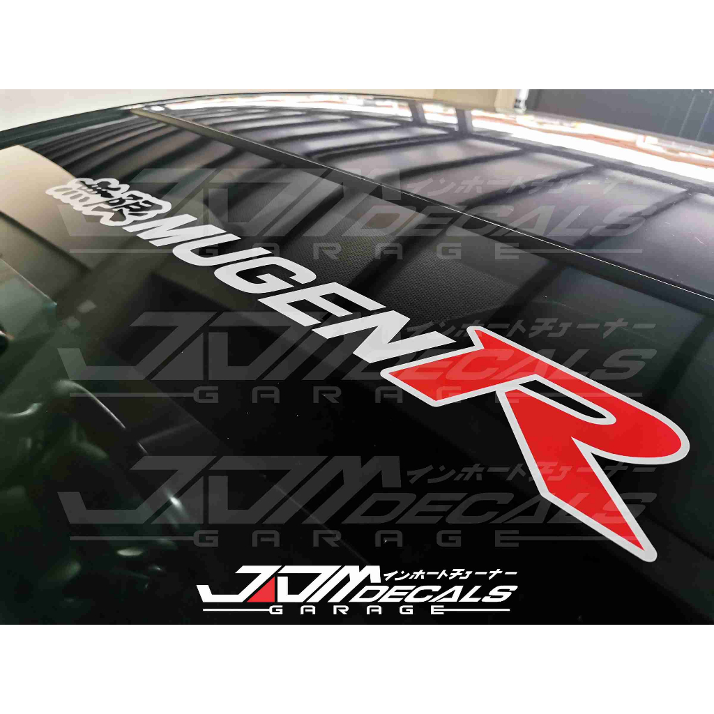 Honda Mugen R Car Windscreen Vinyl Sticker | Shopee Singapore