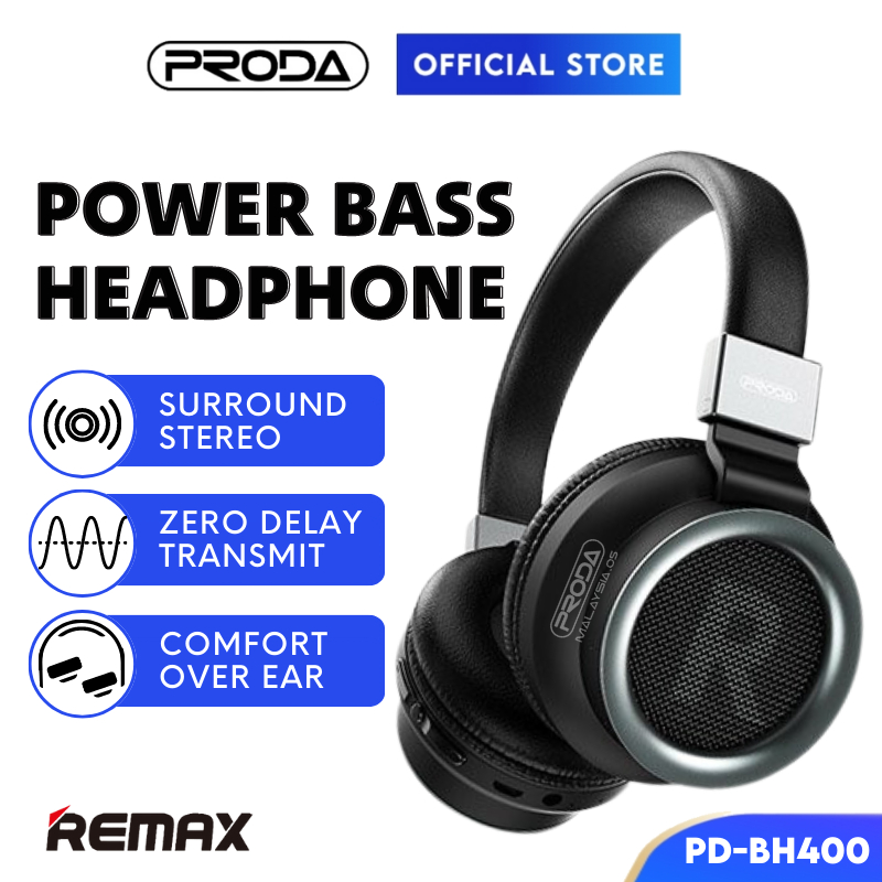 PRODA Headphone Stereo Headphone For Study Noise Cancelling Headphones ...
