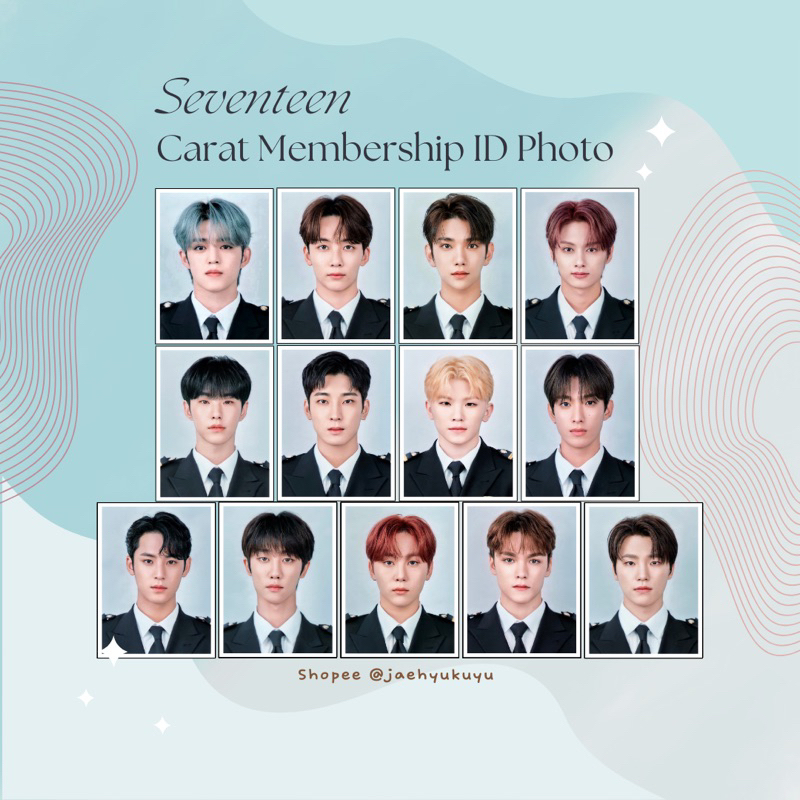 NEW] SEVENTEEN SVT ID Photo Passport Set 13 Members Happy Burstday