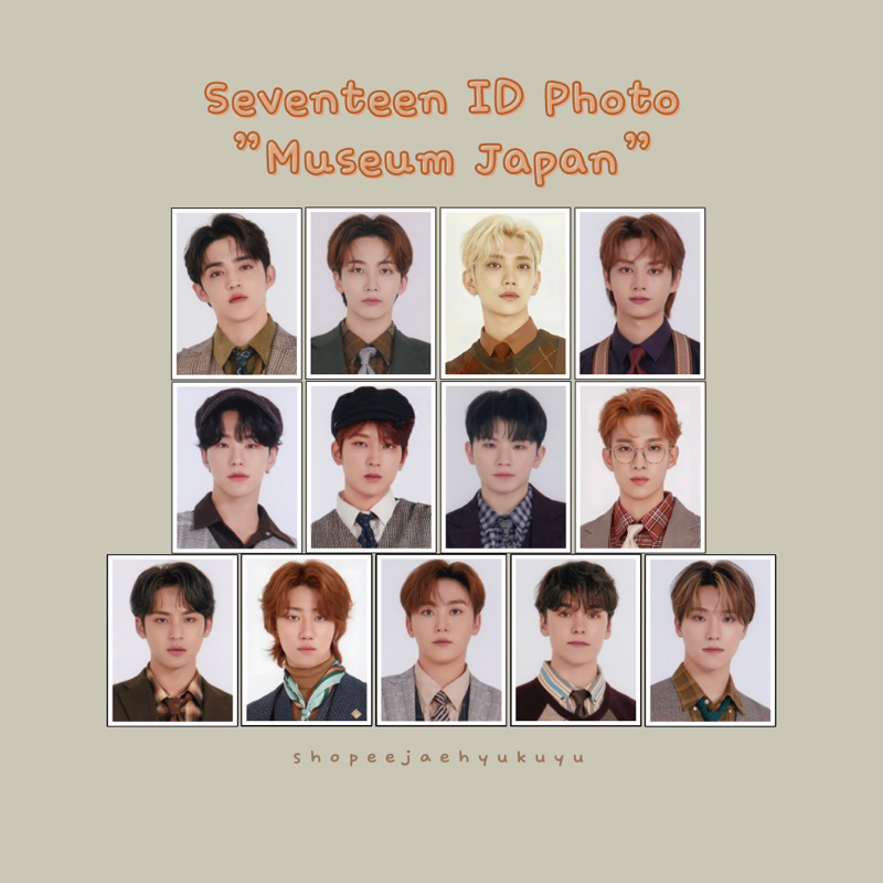 SEVENTEEN パスポートフォト NEW] SEVENTEEN SVT ID Photo Passport Set 13 Members Happy Burstday