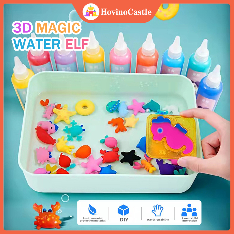 Magic Water Elf Set DIY Slime Toys for Kids Girls Handmade Water Baby Suit  Educational Toys for Boys Art 神奇魔幻水精灵水宝宝