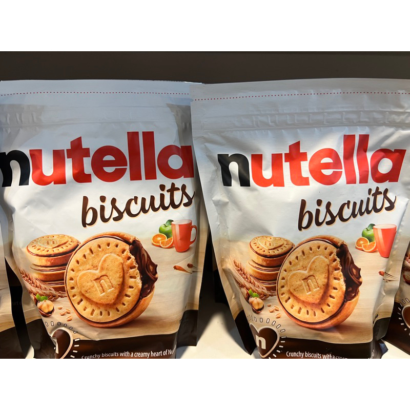 Nutella Biscuits Crunchy Biscuits Crunchy Biscuits With a Creamy Heart of  Nutella 304Gm