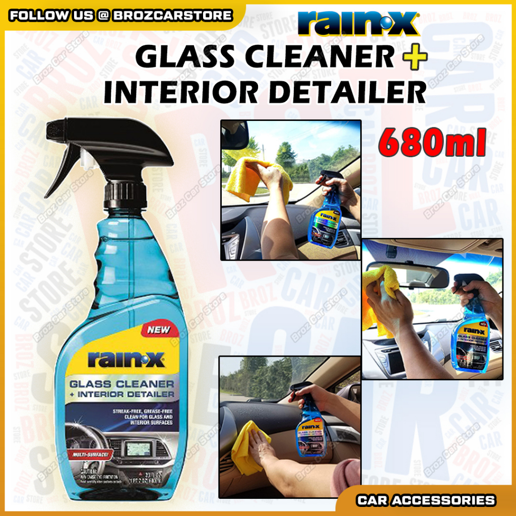 Rainx/rain X/Rain X/RainX Glass Cleaner+Interior Detailer 680ml Car