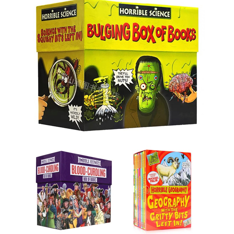 Horrible Science Horrible Histories 20 books box set horrible