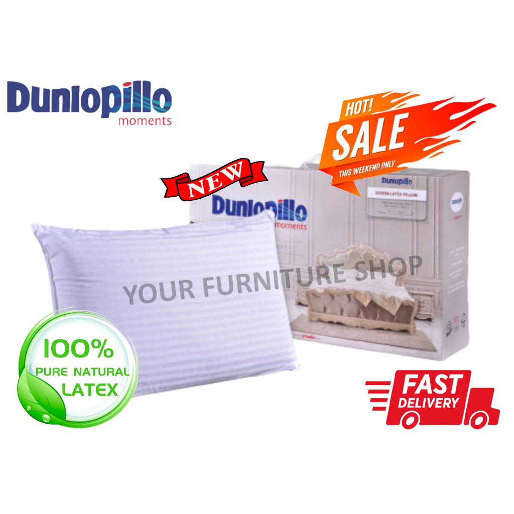 Dunlopillo serene outlet latex pillow