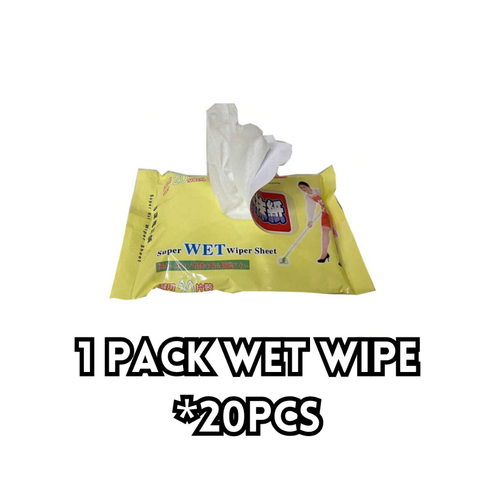 Super Wet Mop Wiper Disposable Wet Tissue Antibacterial Wipes Super Wet ...