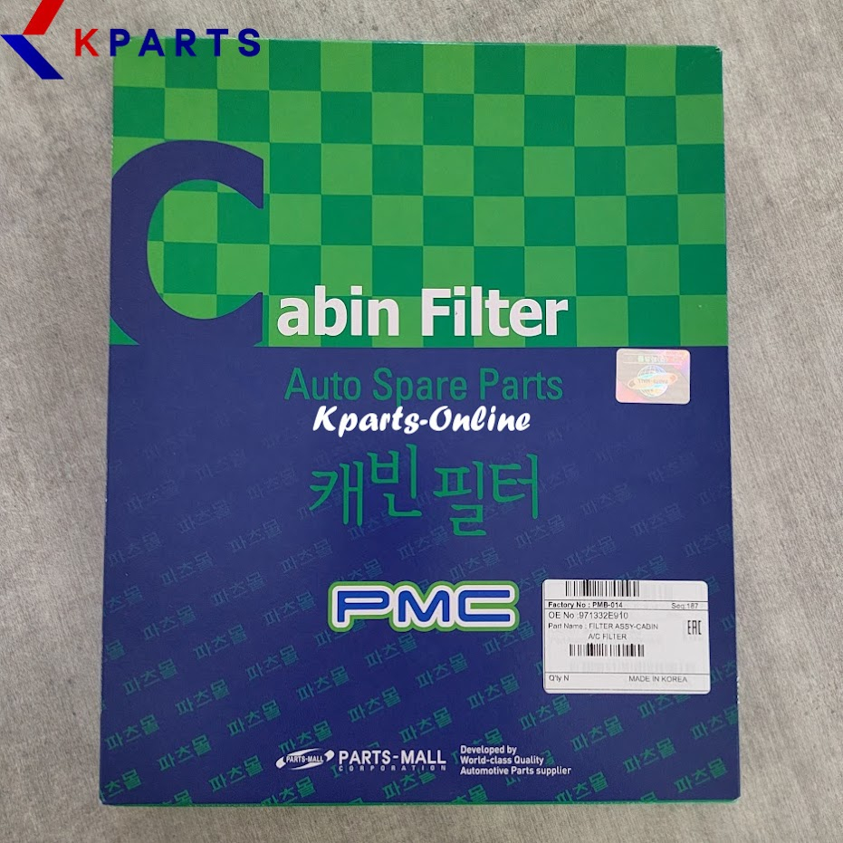 AIR COND FILTER / CABIN FILTER (KOREA - PMC BRAND) KIA FORTE / TUCSON ...