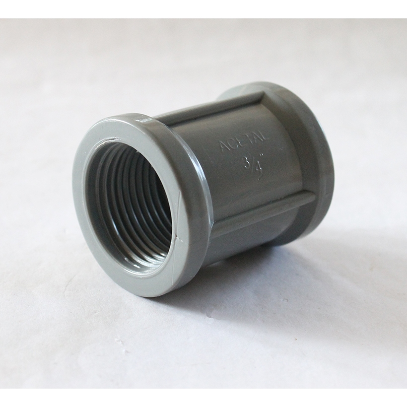 PVC ACETAL Socket Threaded Pipe Fitting 3/4 inch (20 mm) | Shopee Singapore