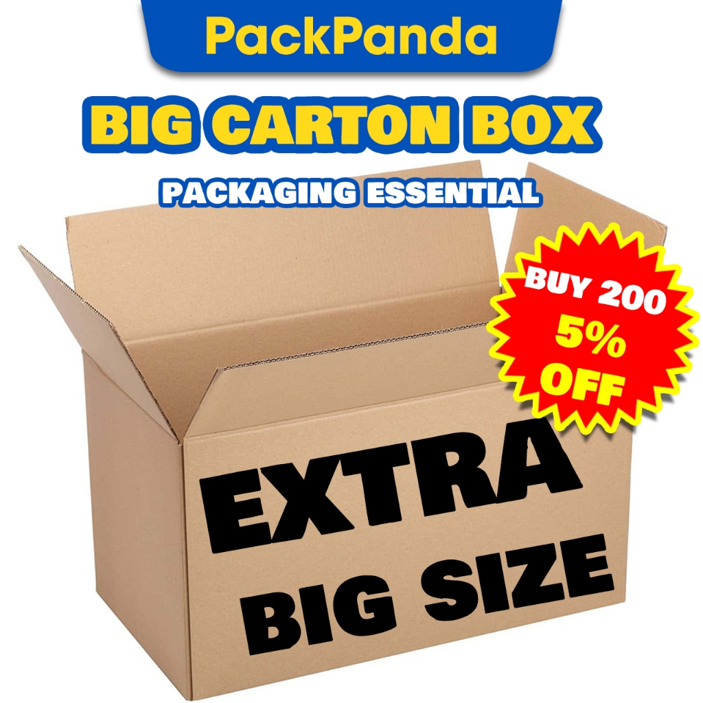 PACKPANDA Big Carton Box Kotak Besar Packaging Box Big Box Moving House