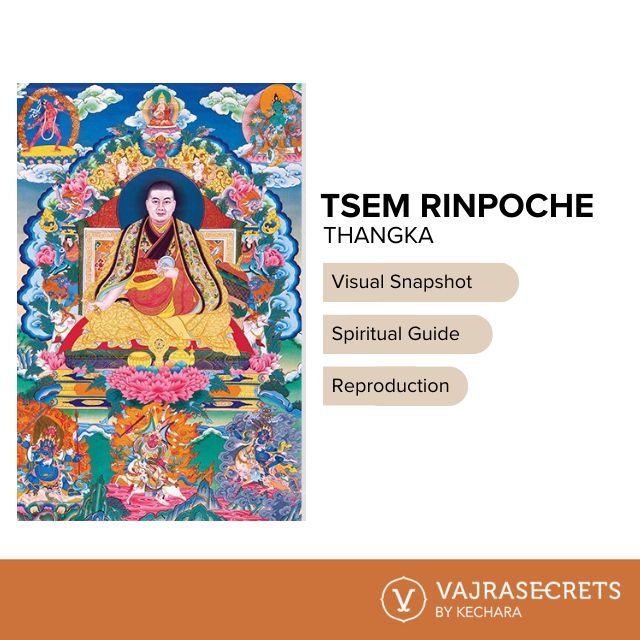 H.E. Tsem Rinpoche Thangka (Photo Print) | Shopee Singapore