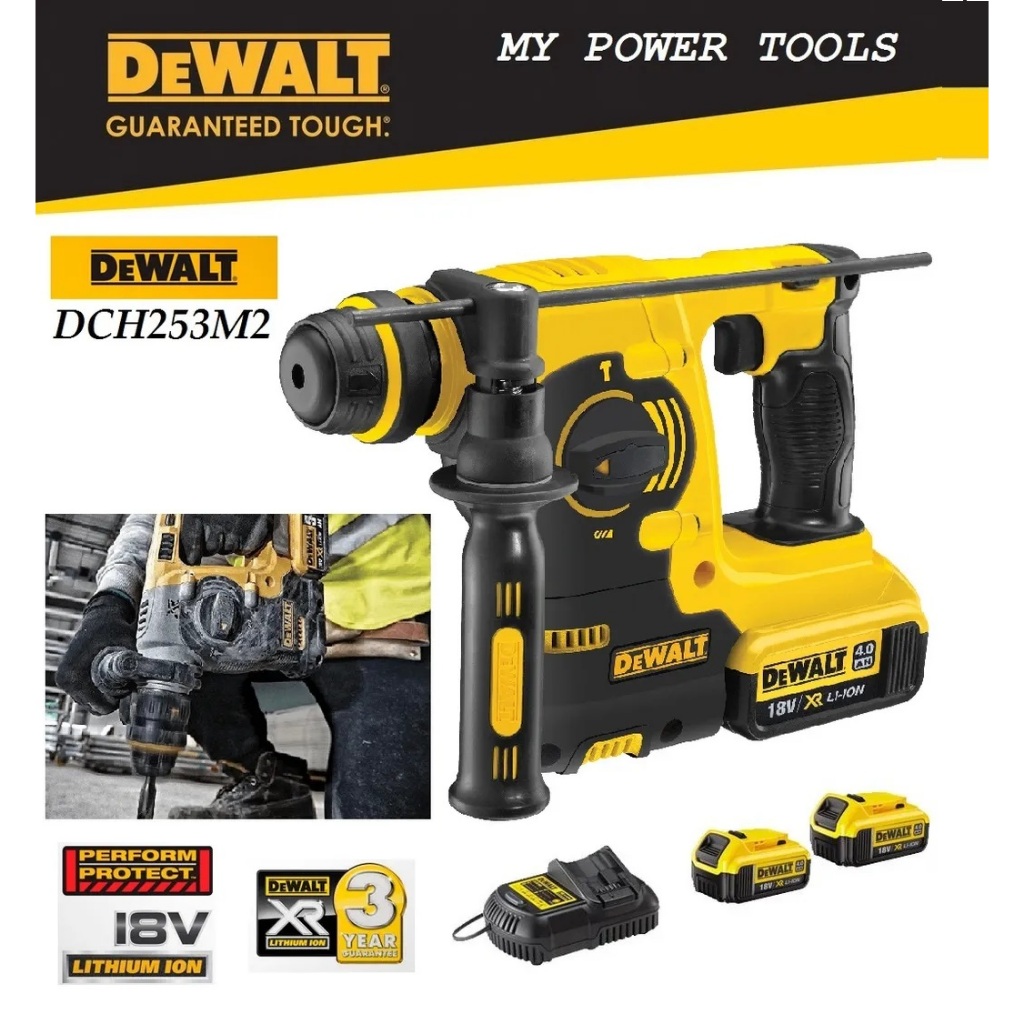 Dewalt Dch V Xr Mm Cordless Sds Plus Rotary Hammer Drill Shopee