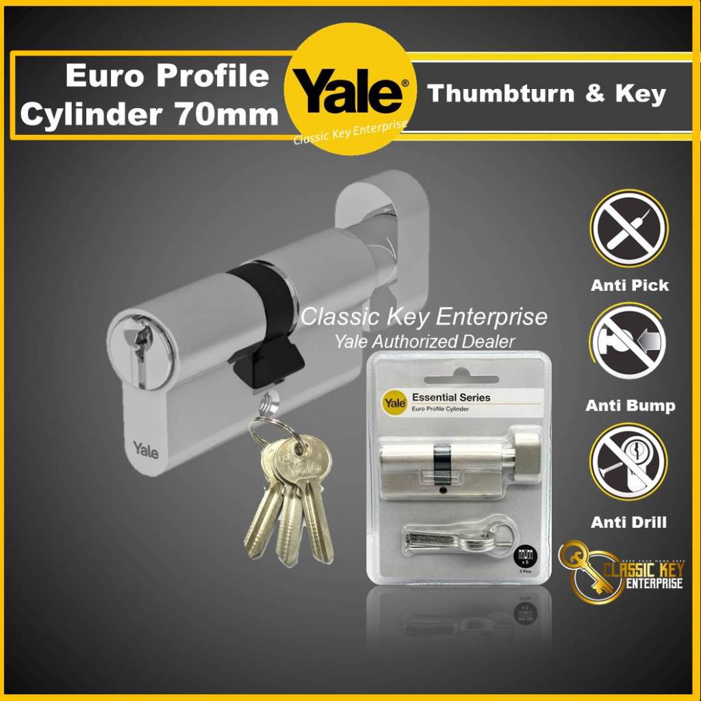 Hillman Traditional Key House/Office Key Blank 130 Y78 Single For Yale Locks