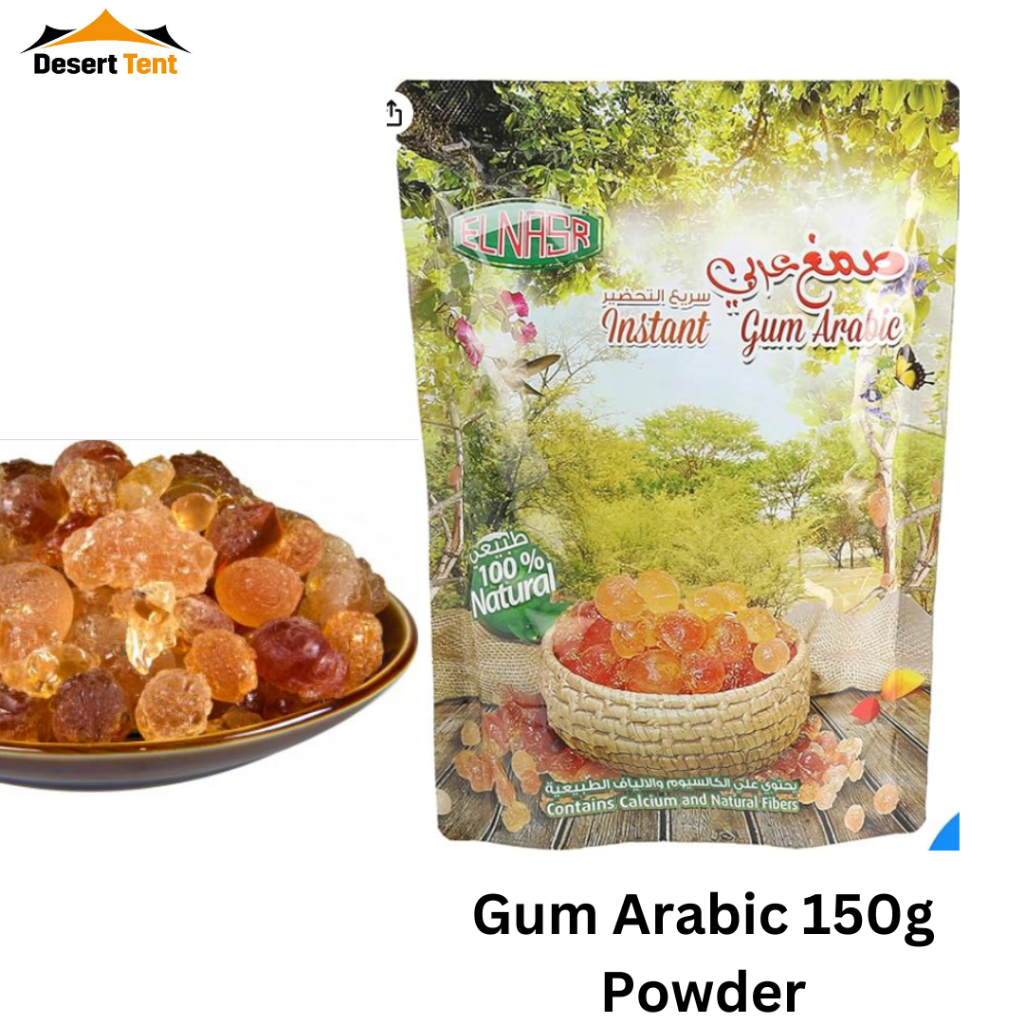 Instant Gum Arabic ELNASR 150g 100% natural | Shopee Singapore