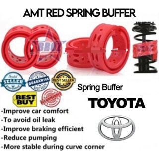 TOYOTA SPRING BUFFER Car Shock Absorber Buffer Red (2 PCS) | Shopee ...