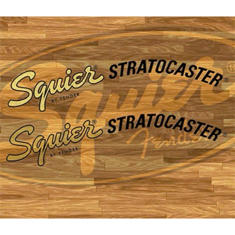 Square Stratocaster waterslide decal replacement | Shopee Singapore