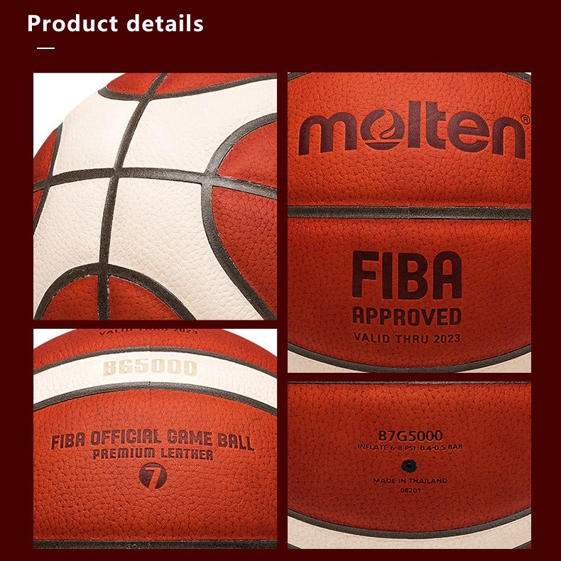 Molten basketball GG7X/BG5000 with needle off the shelf size 7