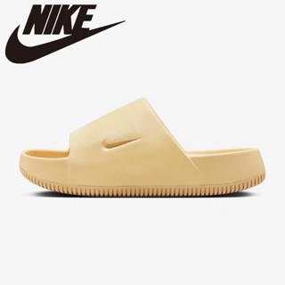 Red and gold sales nike slippers