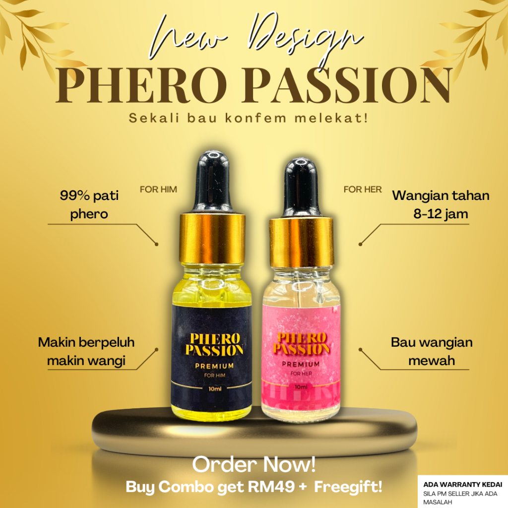 Phero Passion Perfume Attracts Men/Women Attractions Pati