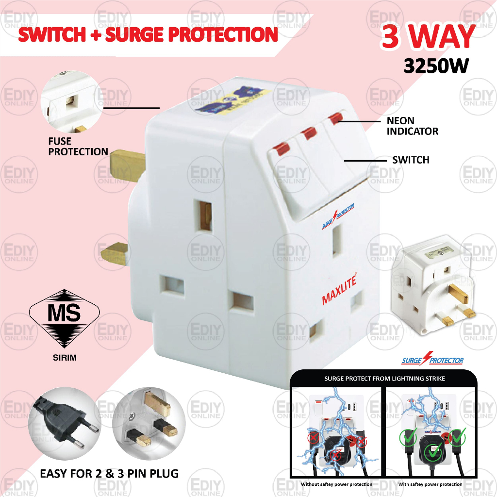 Buy 3 way adapter Products At Sale Prices Online - October 2026 ...